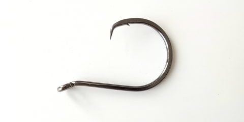 Heavy-duty loop hook saltwater hook