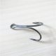 Fishing double hook frog bait high carbon steel freshwater hook small fly tied fishing hook