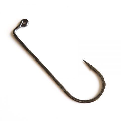 High carbon steel fishing standard 90 degree round hook