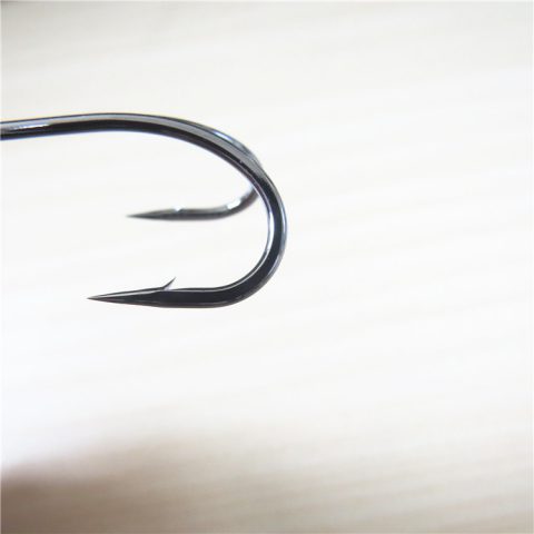 Fishing double hook frog bait