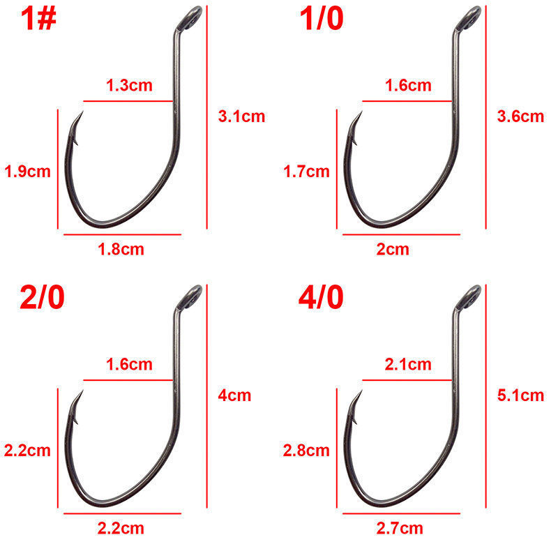 eagle claw catfish hooks Dimensions