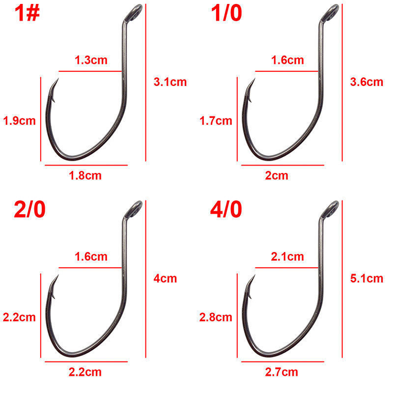 鹰爪鲶鱼钩尺寸