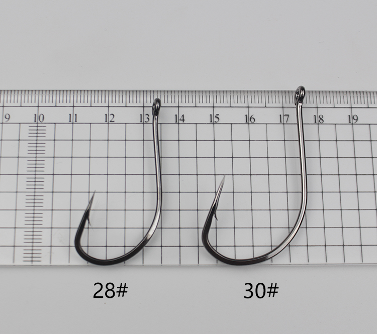 trout hook size No. 28 to No. 30