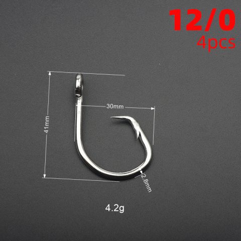 12/0shark hook size chart