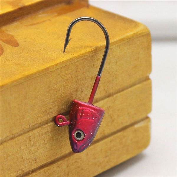 jig head hooks pink