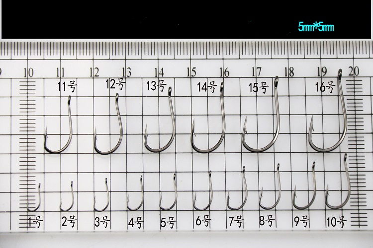 offset hook size chart