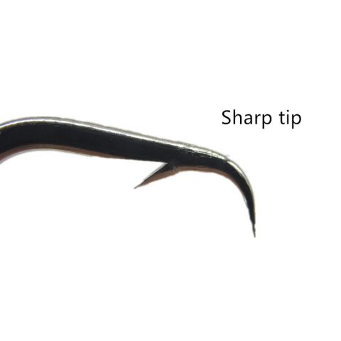 circle fishing hooks hook tip detail diagram