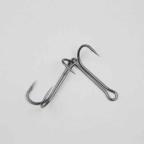 Details of frog hooks