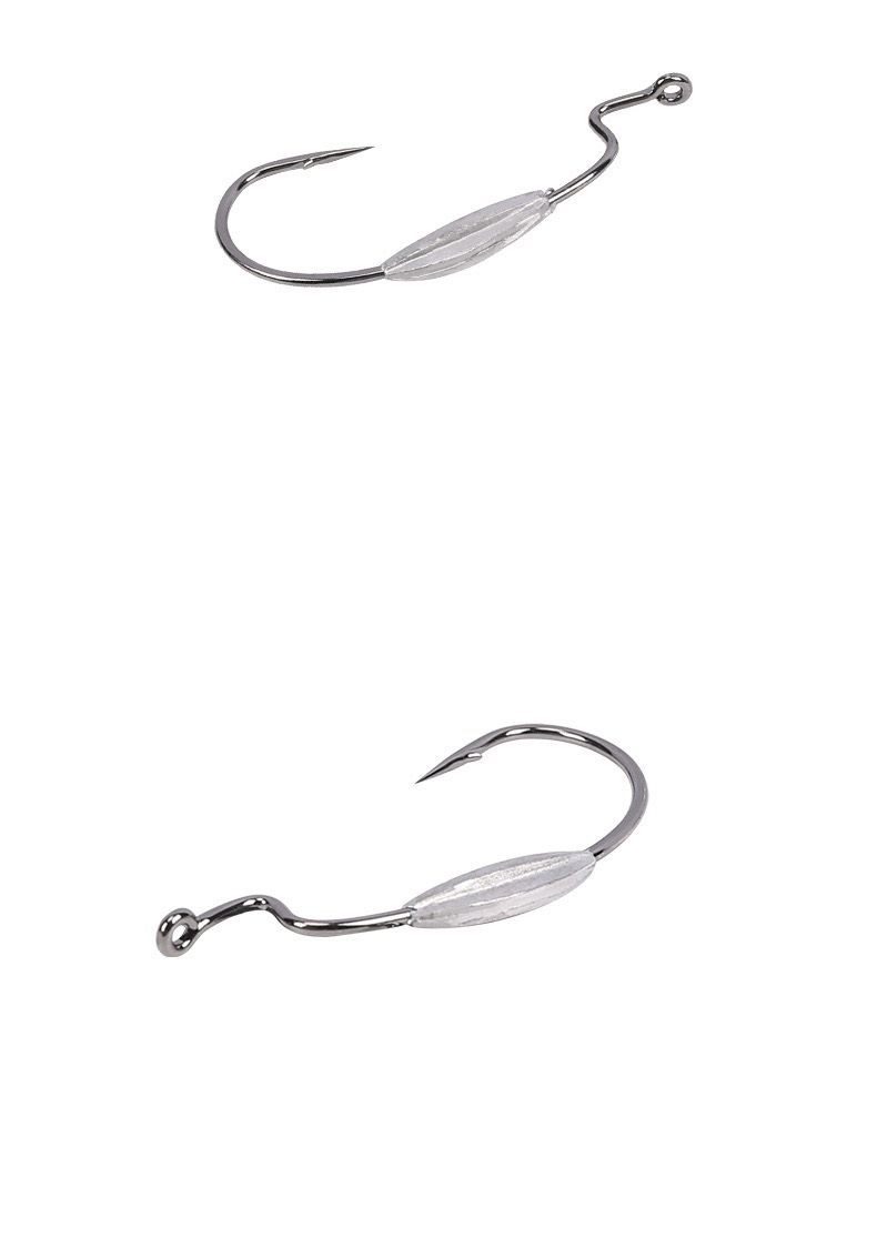 weighted swimbait hooks detailed image